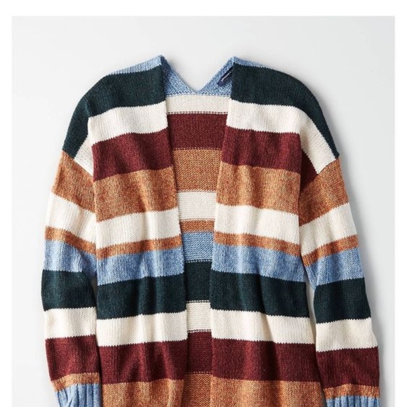 American Eagle Outfitters Sweaters - American Eagle Striped Cardigan